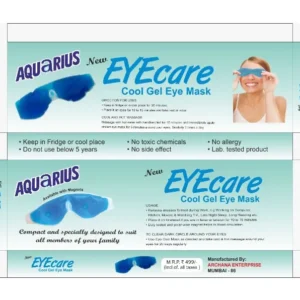 Aquarius Eyecare Cool Gel Eye Mask